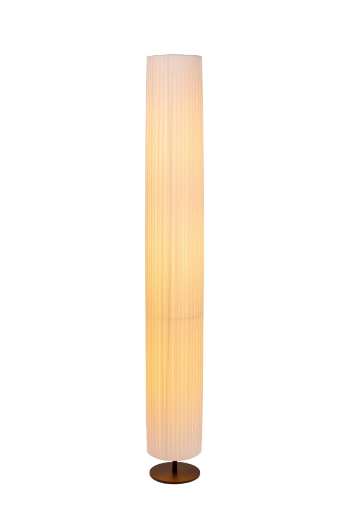 Lampada da terra Japandi bianca 3xE27 FOLD Lucide