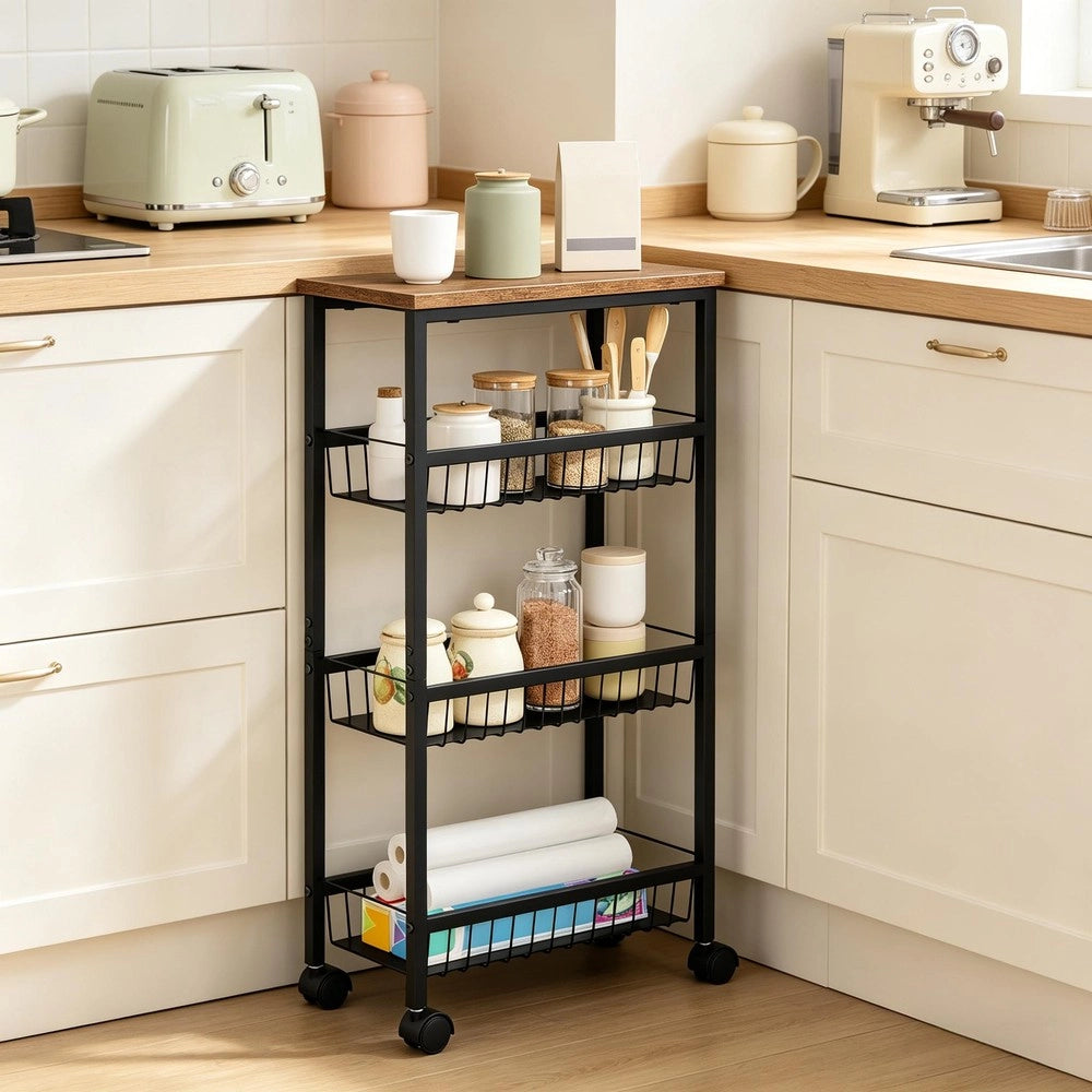 Carrello da cucina con ruote ¨C Minimal ¨C Portatile
