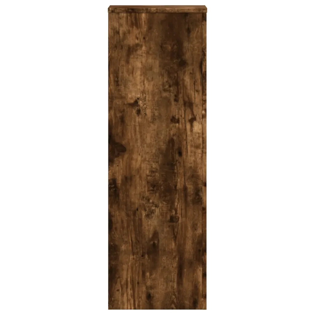 Supporti per piante | Sostegno per piante 2 pz Rovere 33x33x100 cm Legno Multistrato