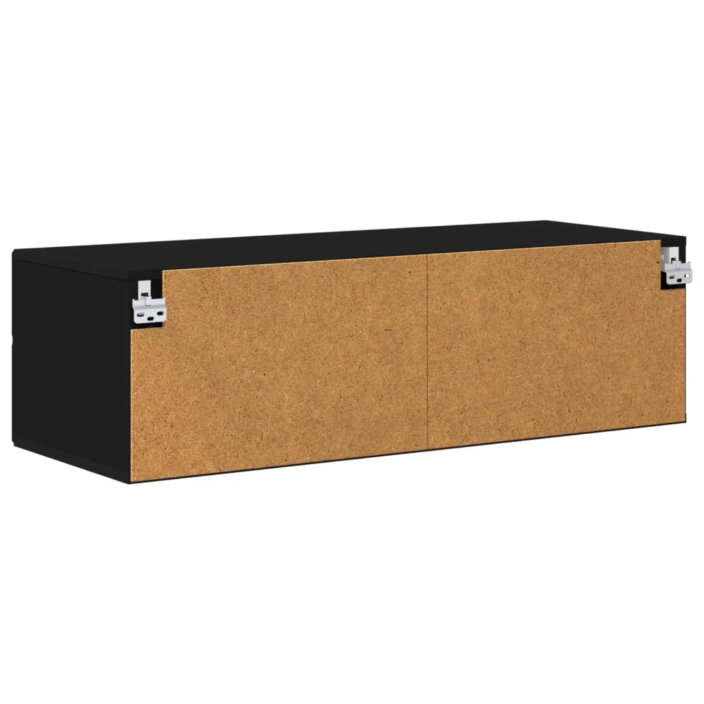 Armadio in Legno Nero 100,5 x 39 x 30 cm Legno multistrato CFW5514754
