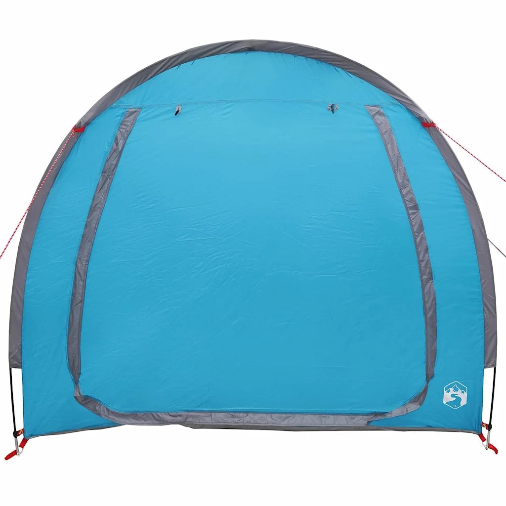 Tenda porta biciclette con tetto Blu 218 x 156 x 180 cm