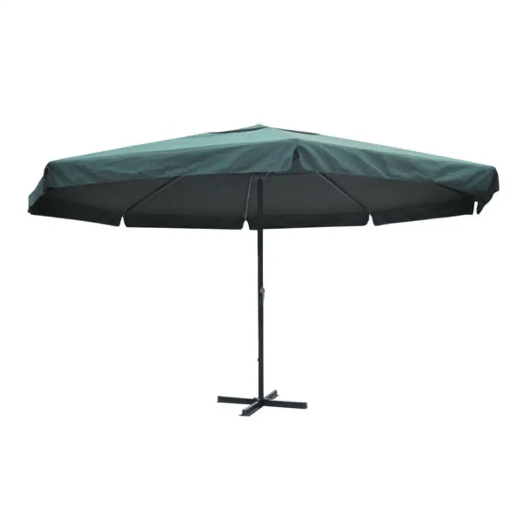 Ombrello | Parasolne Verde in Alluminio 500 cm