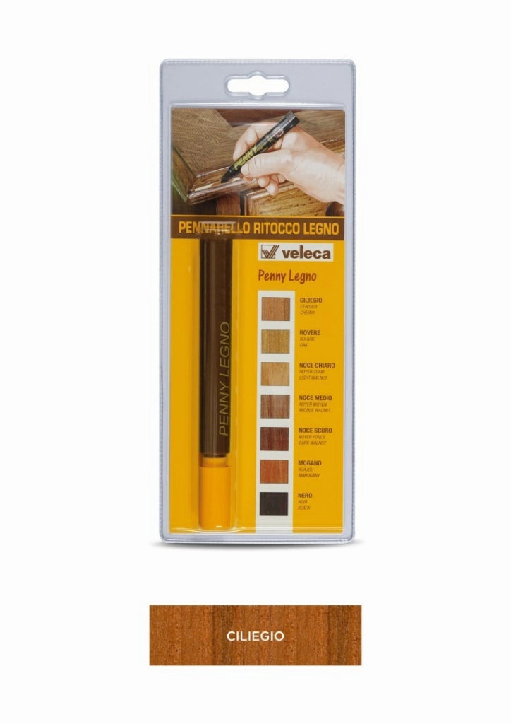 Pennylegno Pennarello Ciliegio Set 5 Pezzi - Veleca