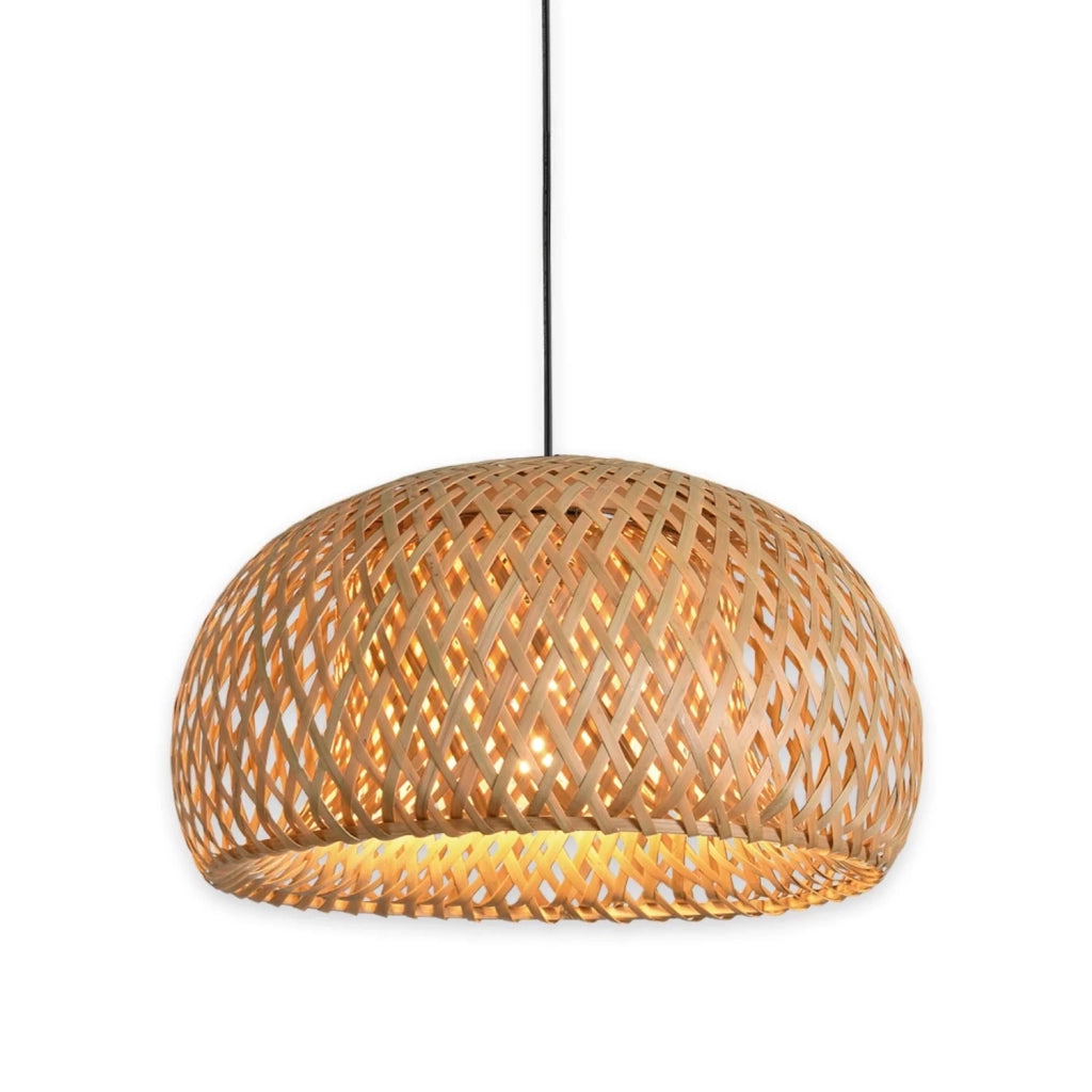 LÚZETE - LAMPADA DA SOFFITTO DI BAMBÙ PICCOLA E27 KAWENA