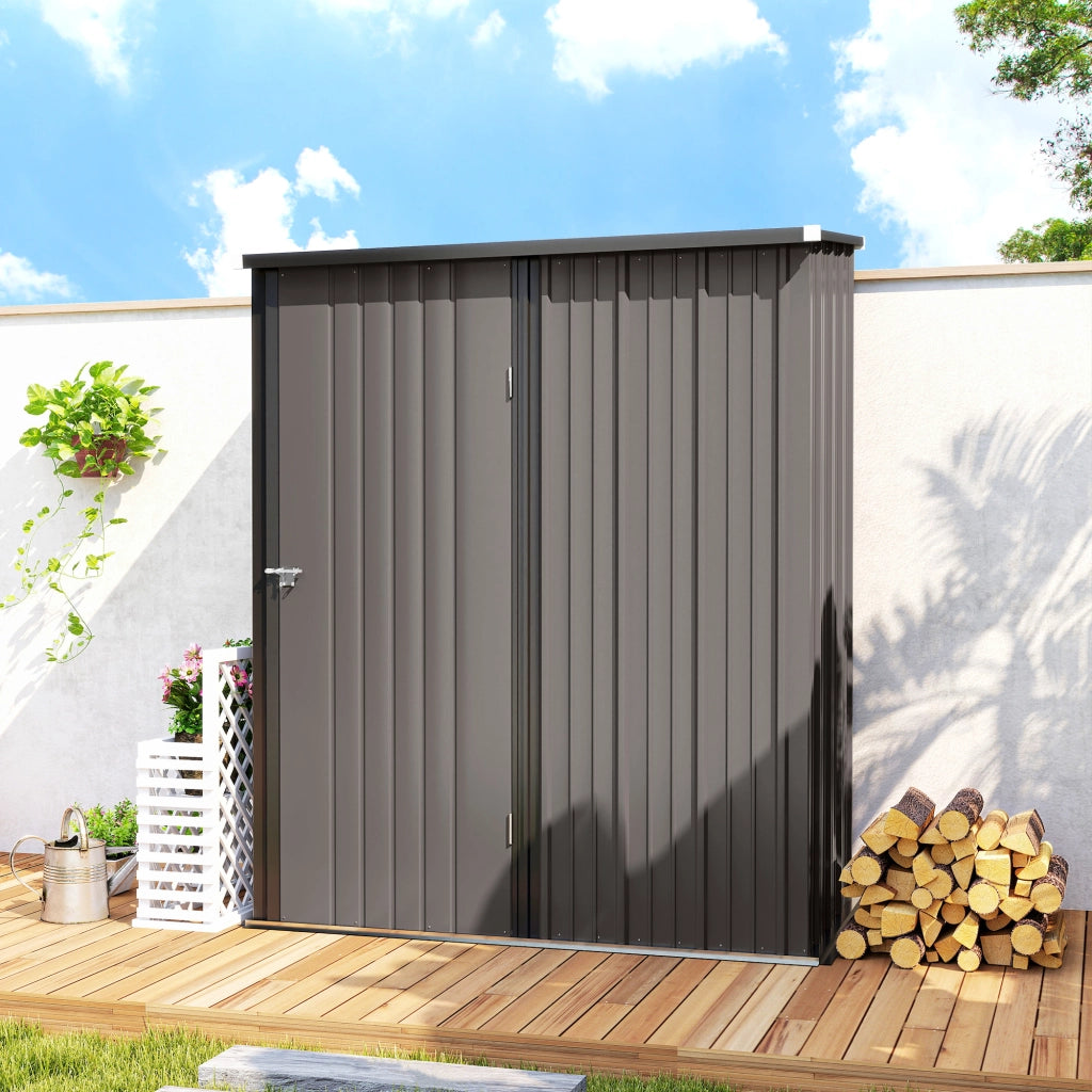 Casetta da Giardino ¨C Zephmum ¨C Grigio Chiaro 161.5x94.5x196cm