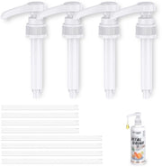 Set di 4 Pompette per Siroppo - Sicurezza Alimentare - Duraturo
