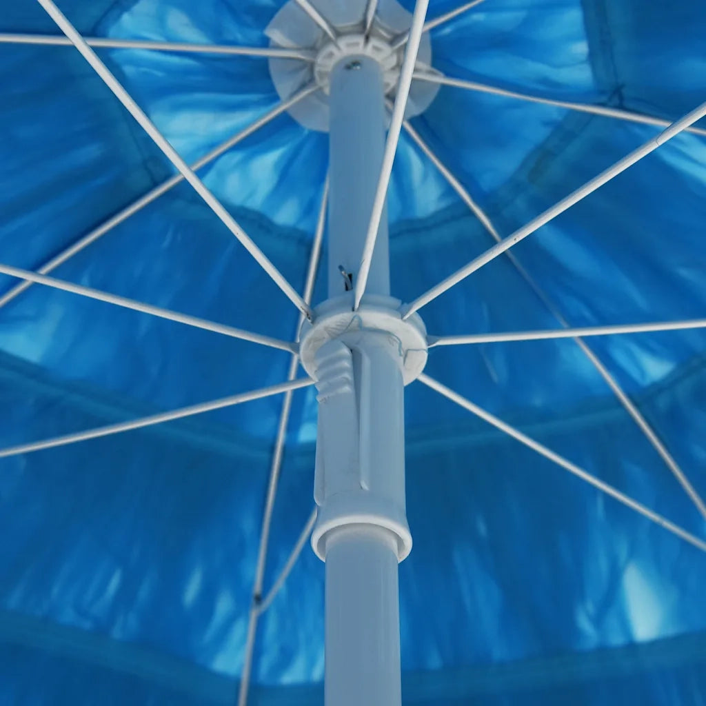 Ombrellone da Spiaggia-Ombrellone da mare Hawaii Blu 300 cm