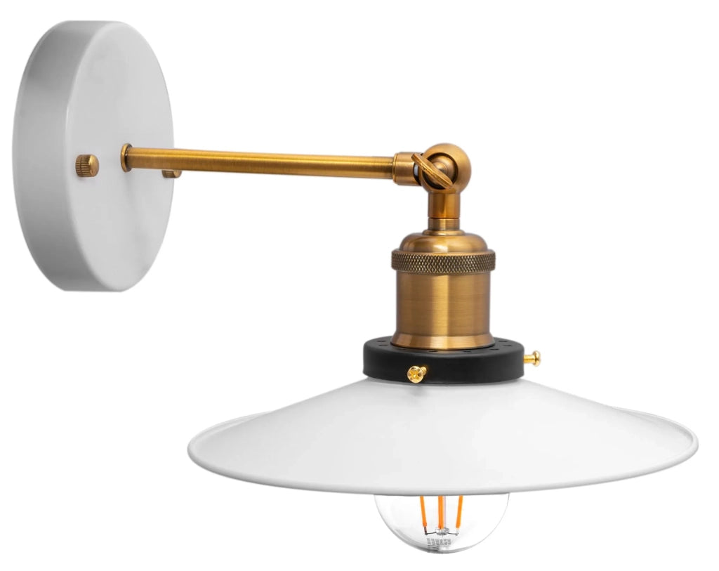 Lampada Porto APP197-1W Lampada Da Muro White