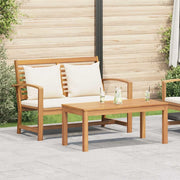 Set Panchina e Tavolo da Giardino con Cuscini 2 Pezzo 42006406