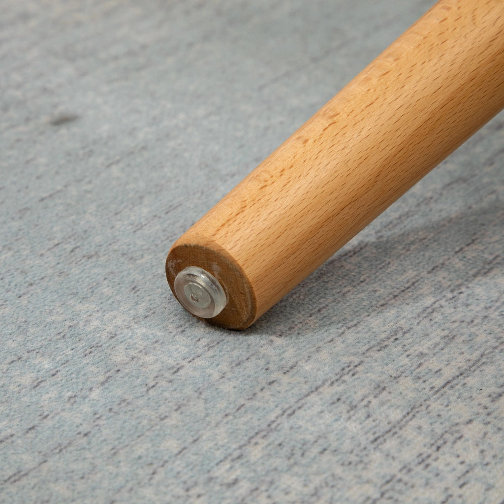 Poltrona Relax con Poggiapiedi in Tessuto e Gambe in Legno ¨C Minimal ¨C Giallo