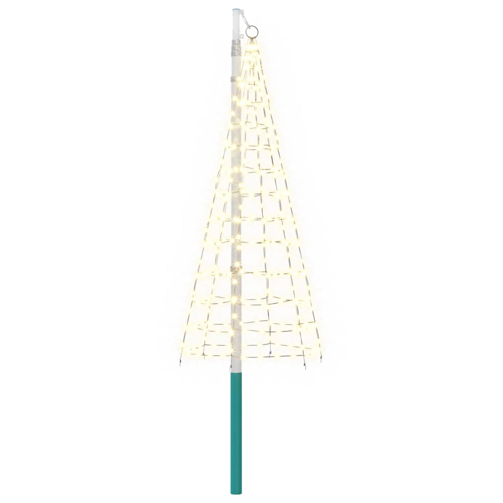 Luci per albero di Natale con picchetti e asta per bandiera 3468884