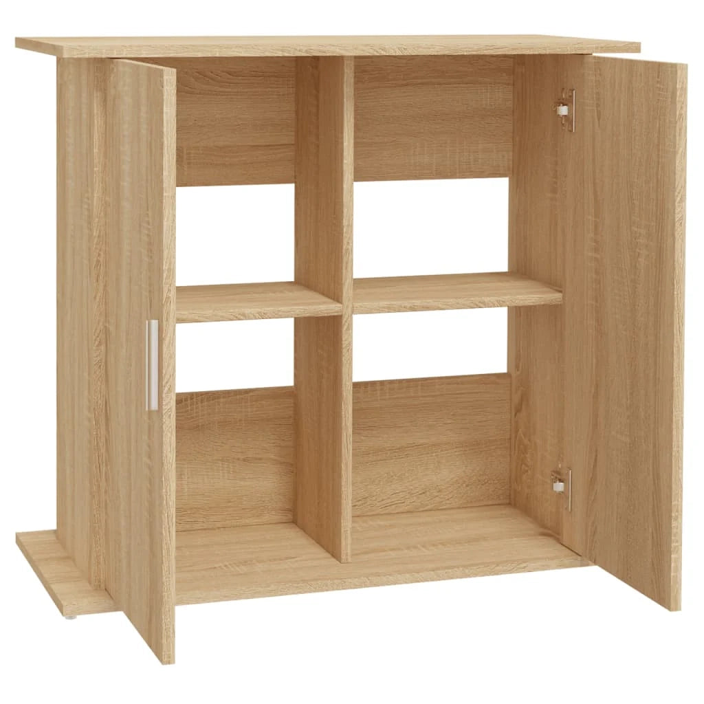 Supporto base per mobiletto acquario mobili Sonoma 81 x 36 x 73 cm legno ingegnerizzato marrone 02_0045096
