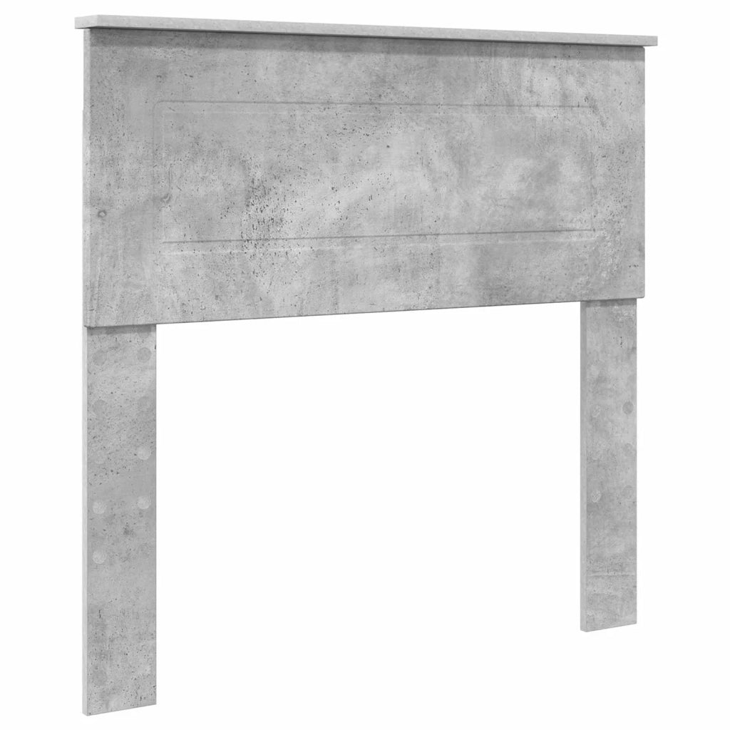 Daybed Grigio Cemento e Nero 75 x 190 cm Legno multistrato