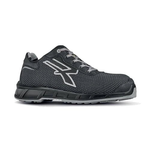 Upower Scarpe Jackson Grigio Silver Basse Numero 40 S3