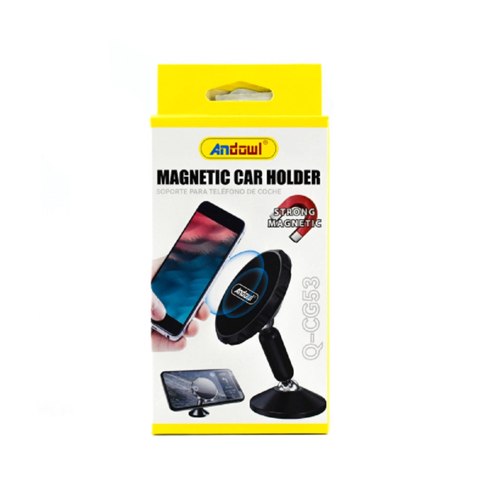 Trade Shop - Supporto Magnetico Per Auto Super Resistente Porta Cellulare Smartphone Q-cg53 -