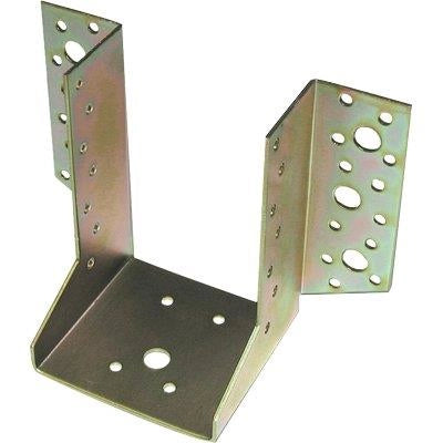 GIUNZIONE GAZEBO ESTREMITA ALI ESTERNE 797 - ZINCATA GIALLA S.MM 2,0 MM  80X120- 4 pezzi