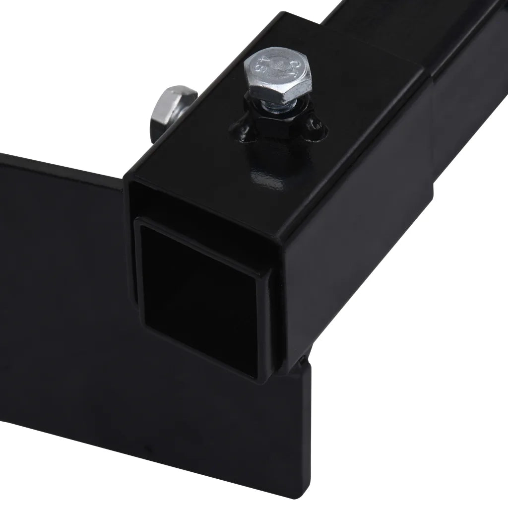 Adattatore Spazzaneve per Tosaerba Nero 146893