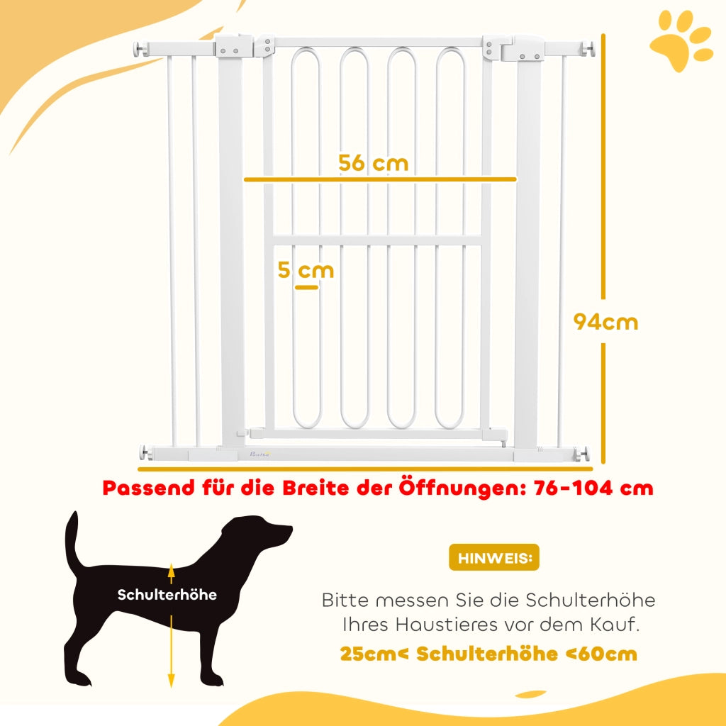 Cancello di sicurezza per bambini e cani ¨C Minimal ¨C 76-104 cm