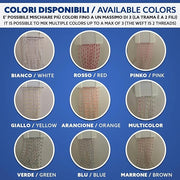 Tenda Antimosche Modello Filo in PVC, Plastica Marrone | Largh. 1,20m x Alt. 2,60m | Protezione Insetti, Porta, Esterno, Interno