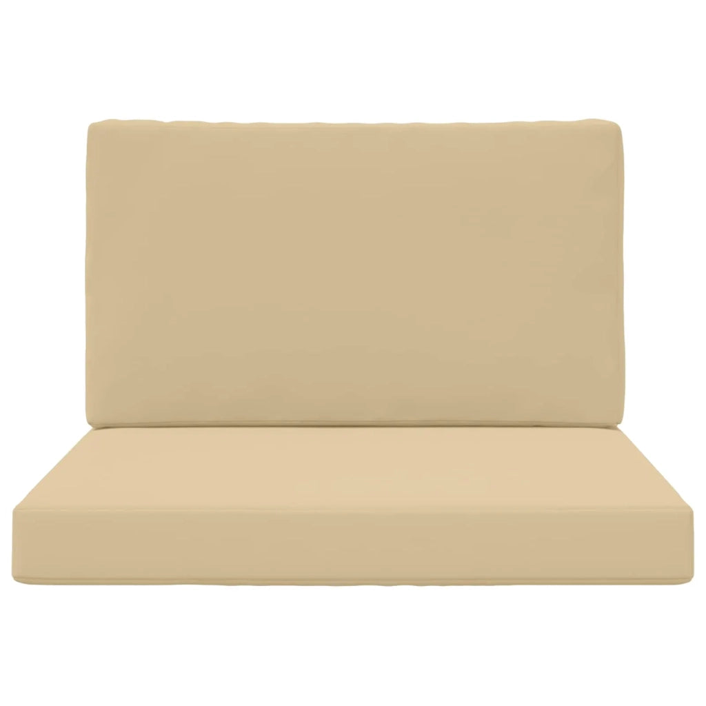 Cuscino per divano da esterno 2 pcs Beige Poliestere 900832