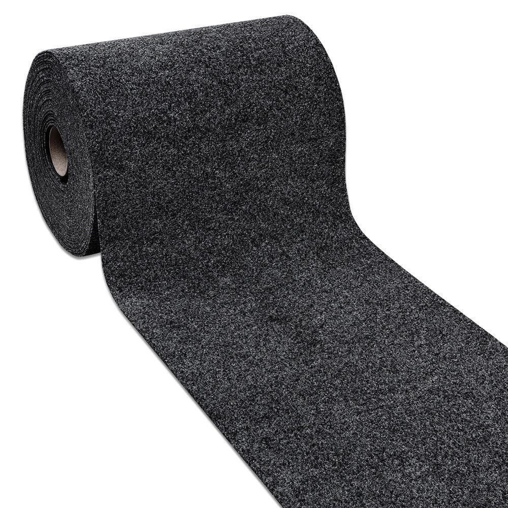 Passatoia Ingresso Moquette Asciugapassi Tinta Unita Corridoio Marciapiede 50x100 Cm Antracite