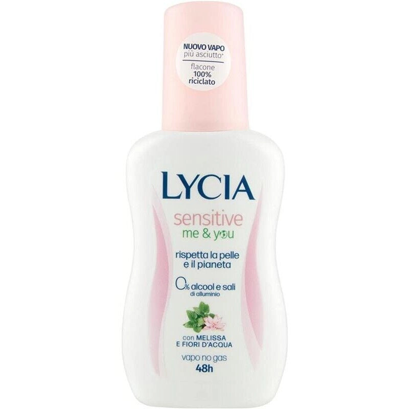 LYCIA DEODORANTE VAPO IN FORMATO DA 75 ML SENSITIVE