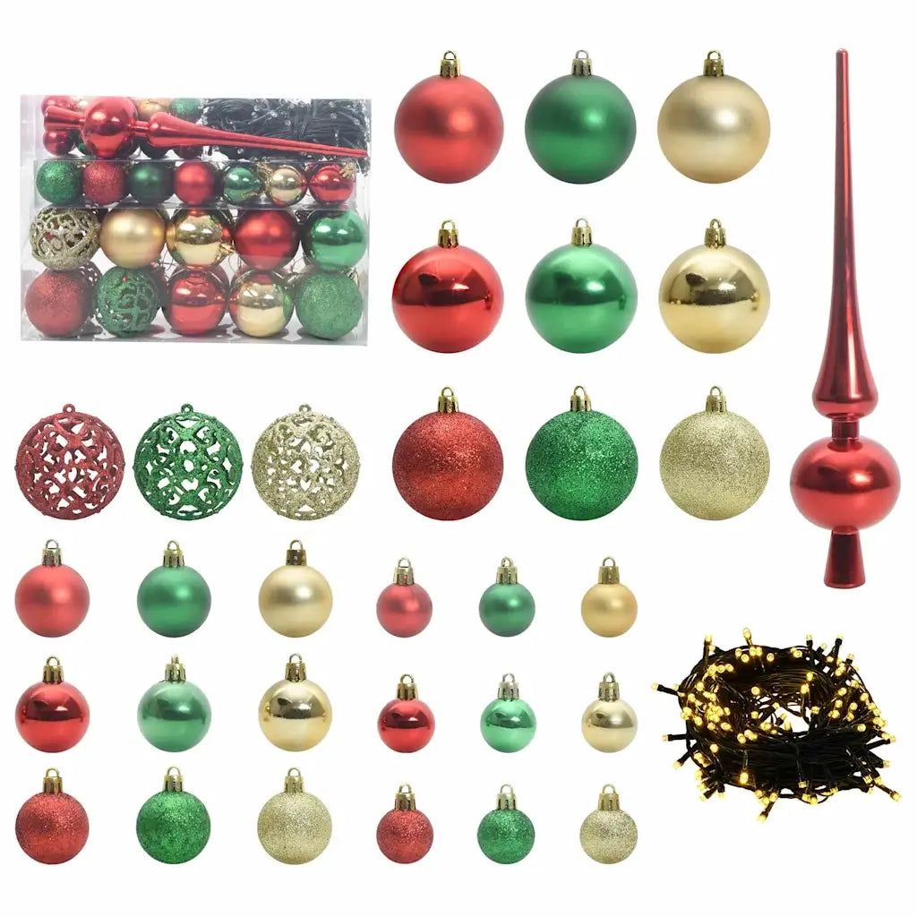 Albero di Natale artificiale con 150 LED Verde 120 cm 3395864