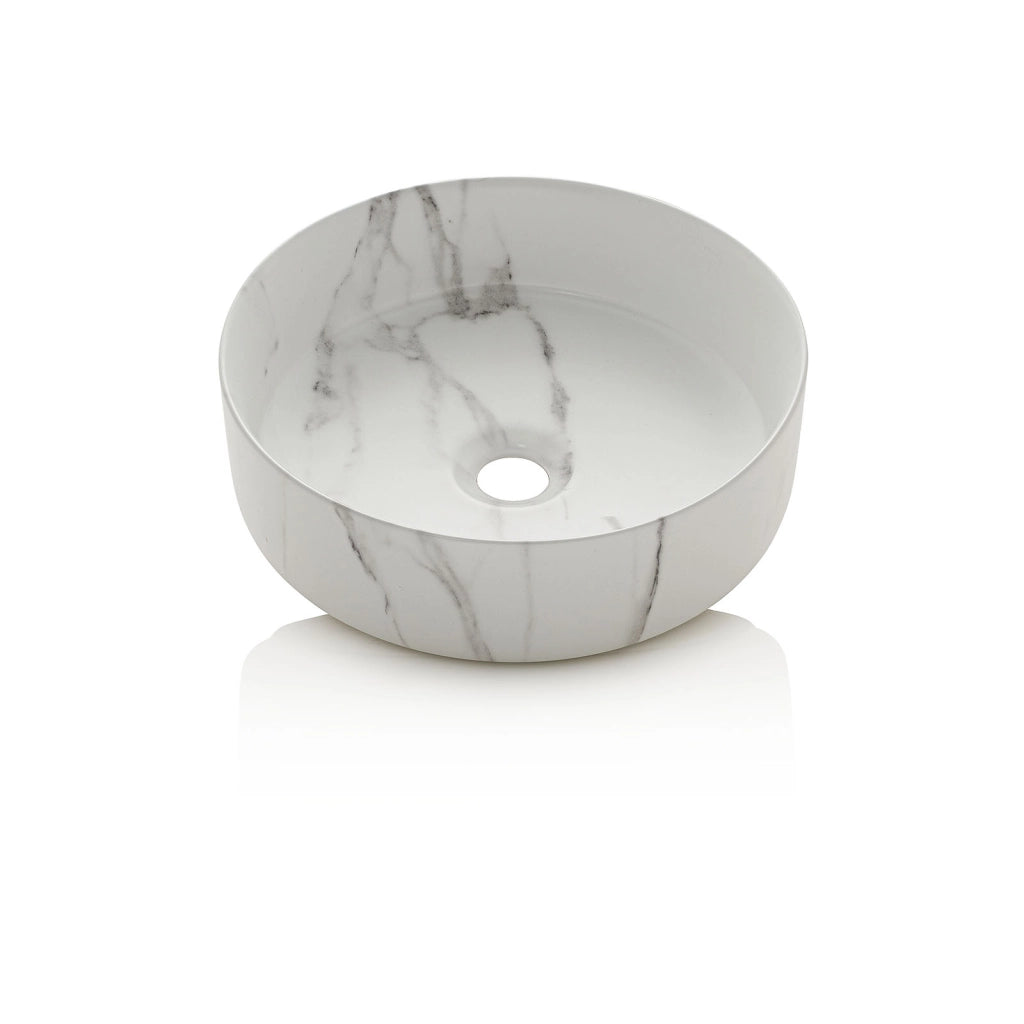 Composizione 5 pezzi VENERE bianco opaco
