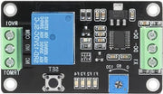 Timer di ritardo - Interruttore a blocco automatico On Off - Modulo timer - Pannello di controllo DC 5V/12V/24V - Timer - Modulo DC12V.