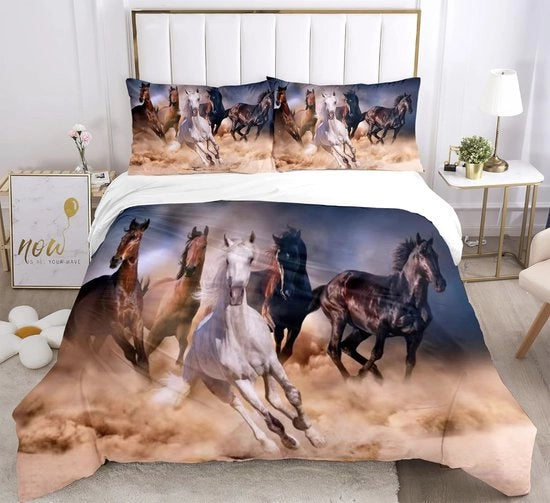 Set di coperte per bambini con copriletto e cuscino - 200x200 cm