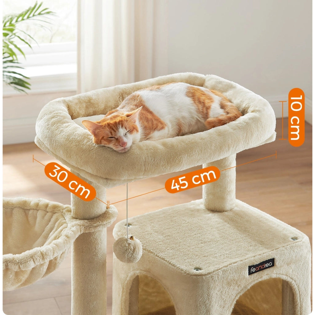 Tira-graffi Multilivello Oskar in Peluche Beige