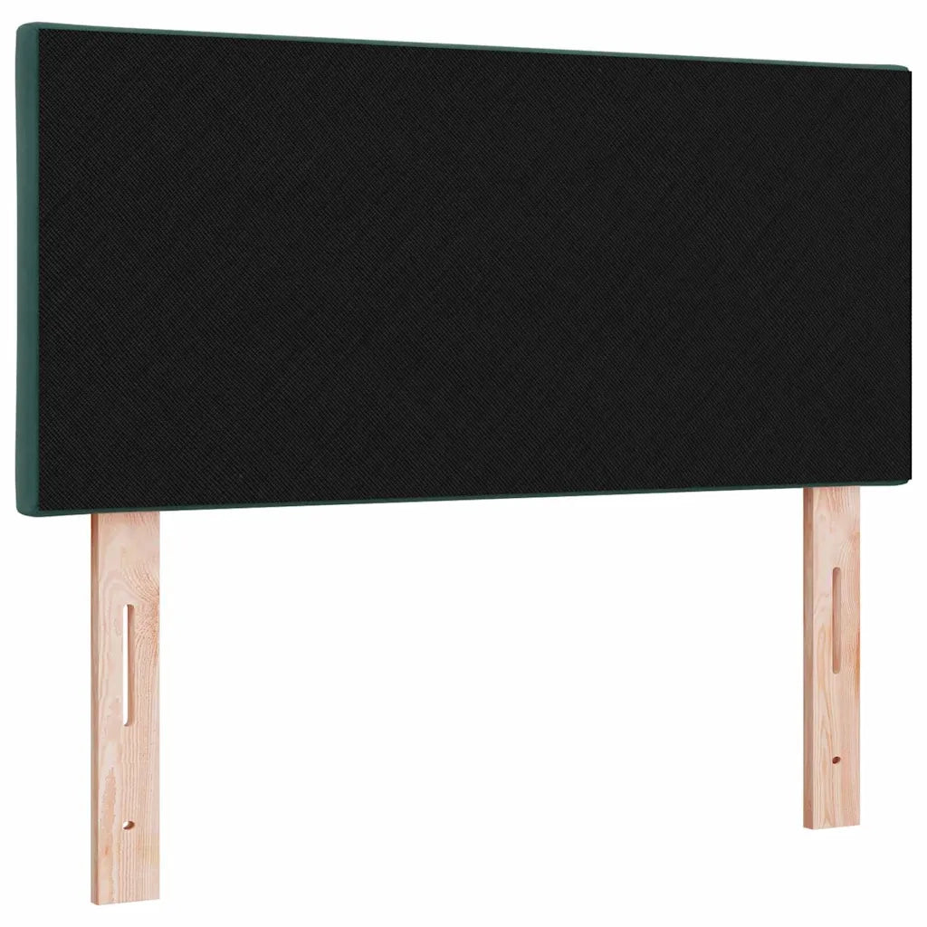 Testiera | Testata LED Verde Scuro 90 cm Velluto