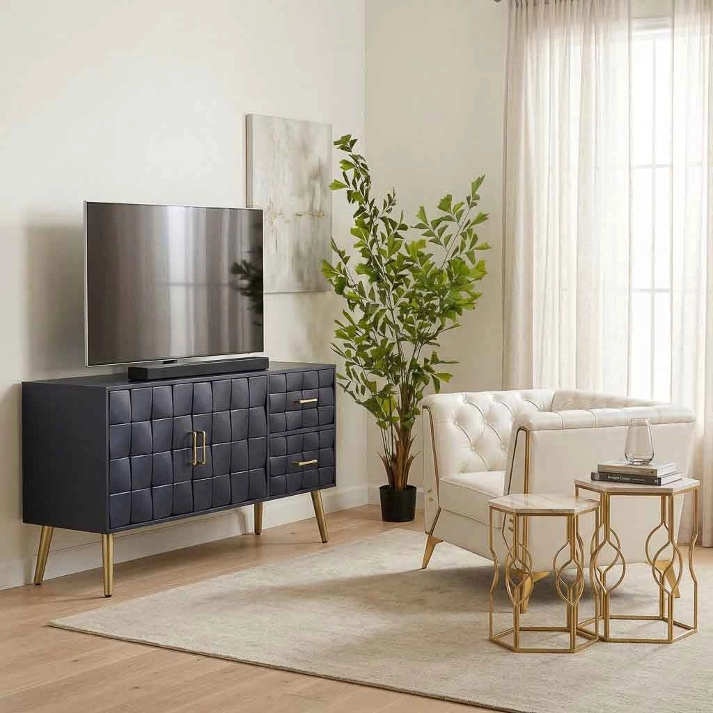 Poltrona imbottita bianca 104x72x75h