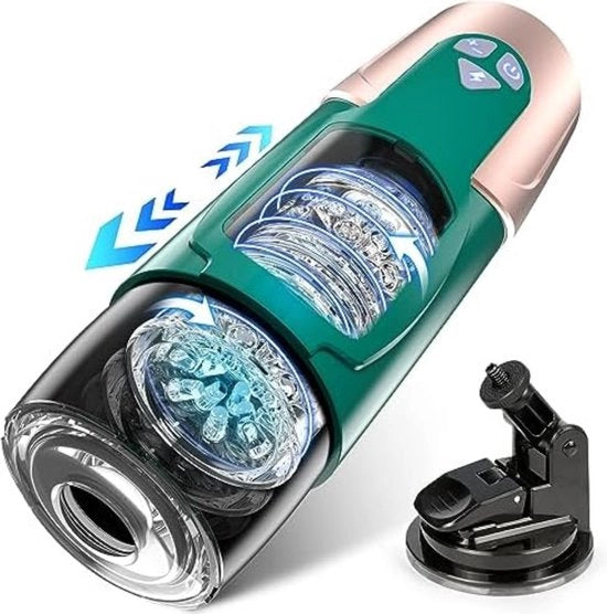 Elettrostimolatore per Uomo Automatico - Elettrostimolatore per Uomini Soggiacimento - Elettrostimolatore per Uomini Sucezione - Elettrostimolatore per Uomini Vibrante