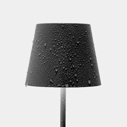 Lampada a led da tavolo Poldina Pro Verde Scuro ricaricabile e dimmerabile con batteria fino a 12 ore