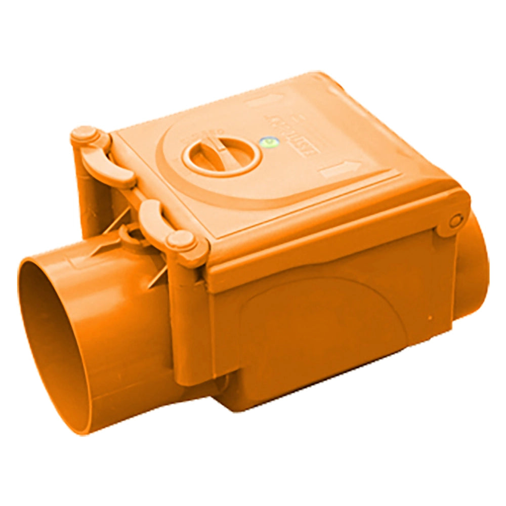 Valvola antiriflusso Ø 100 mm arancio
