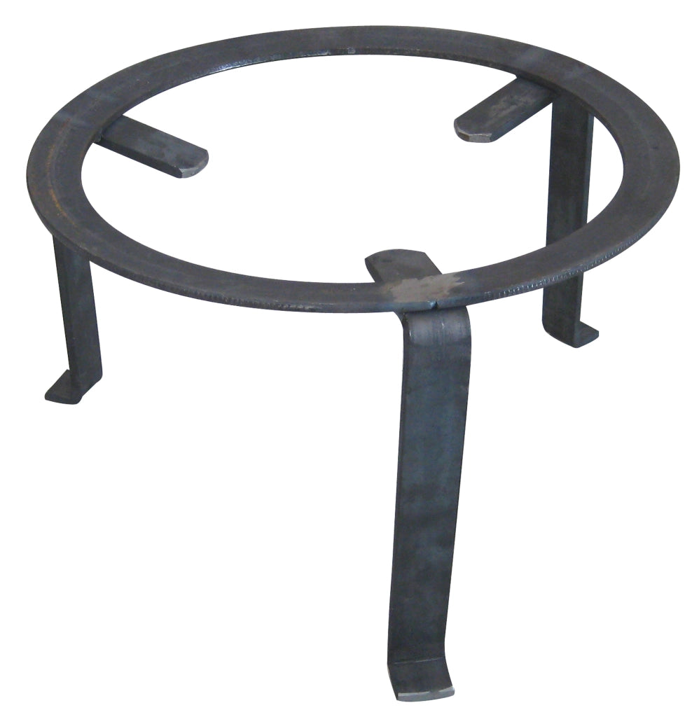 Treppiedi in ferro per camino diametro 40 cm supporto resistente per pentole e braci