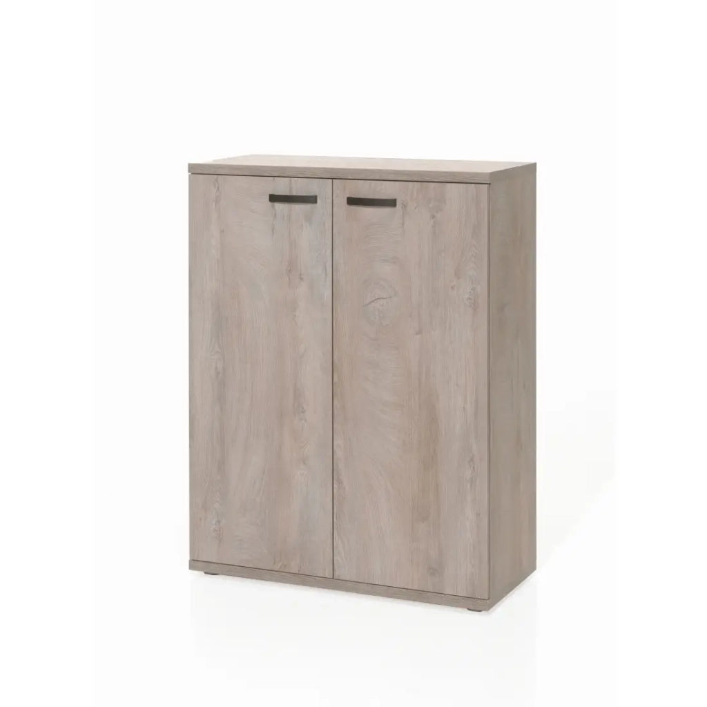 Mobile da ufficio con 2 ante colore rovere grezzo collezione YUKON
