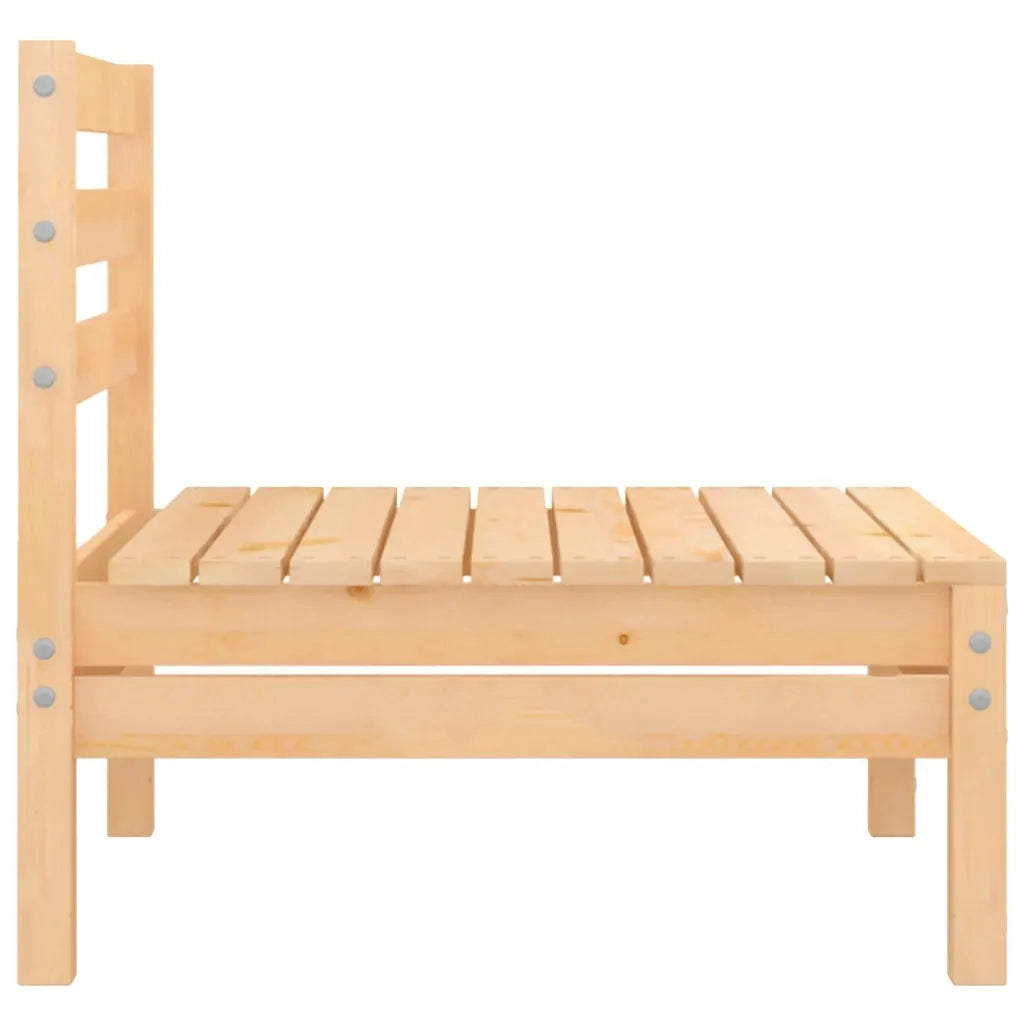 Set Divani da Giardino 5 pz in Legno Massello di Pino 3082487
