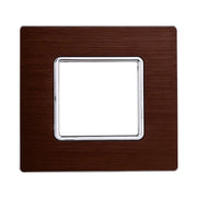 Placca In Alluminio Serie Solar 2P Colore Bronzo Compatibile Con Bticino Matix