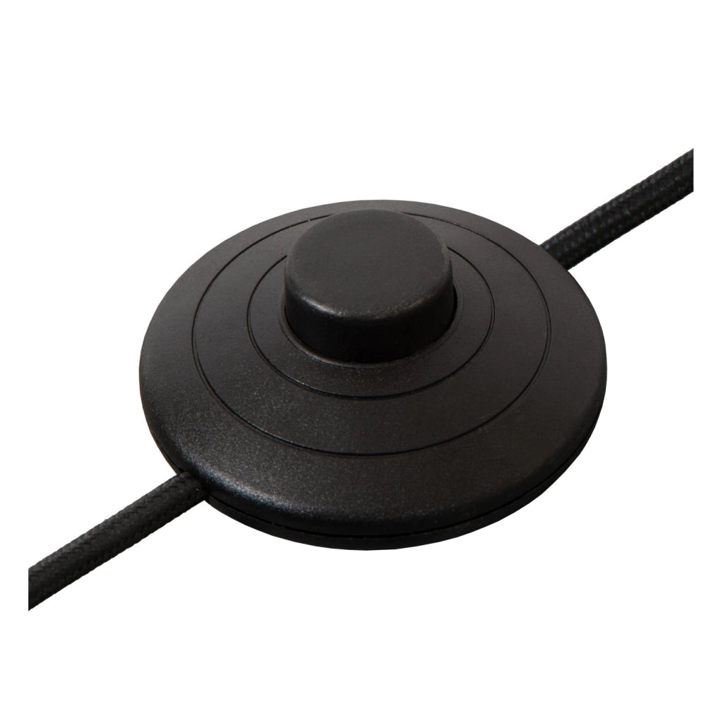 Lampada da terra industriale RANKOS Lucide nera rame E27
