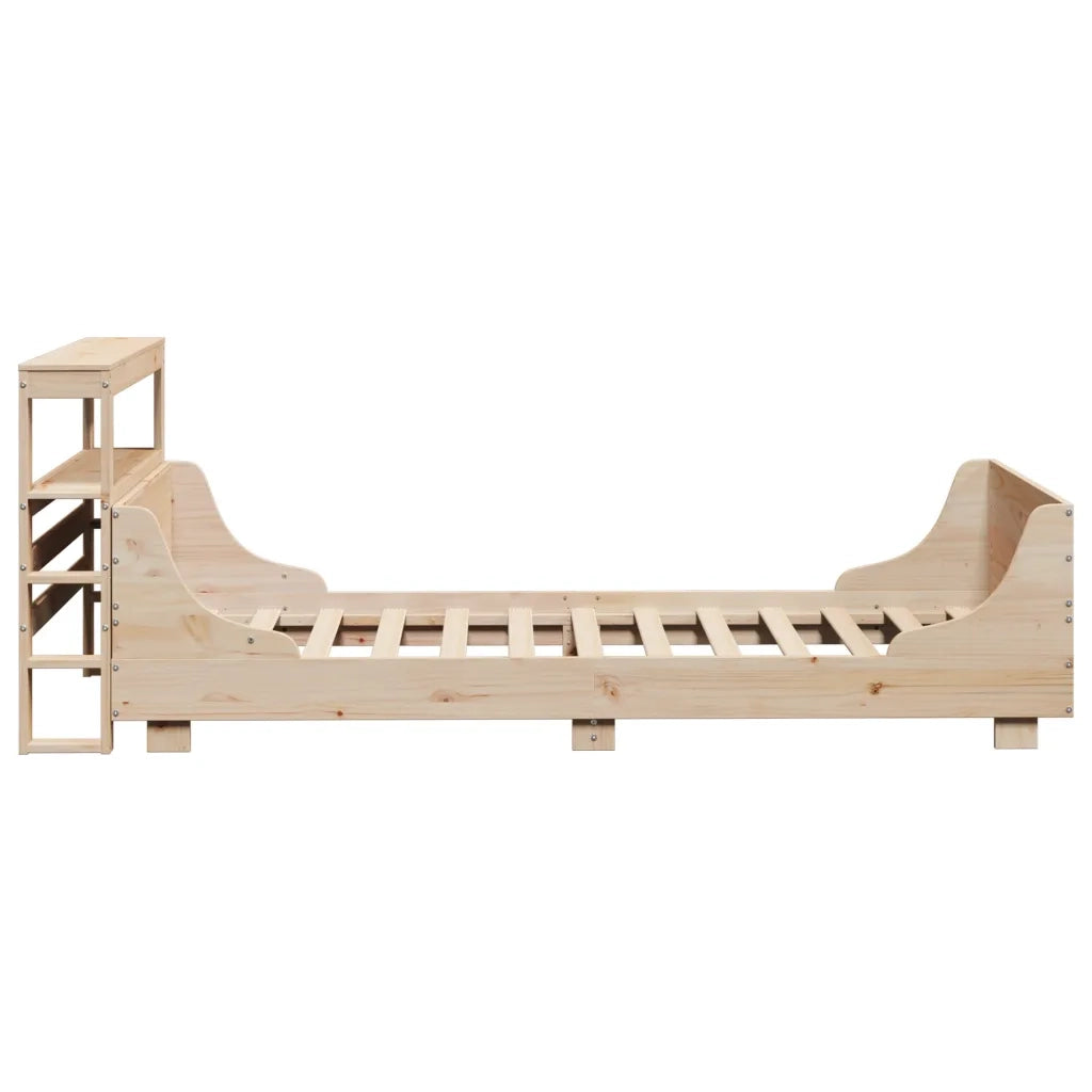Letto senza Materasso 90x200 cm in Legno Massello di Pino 3306468