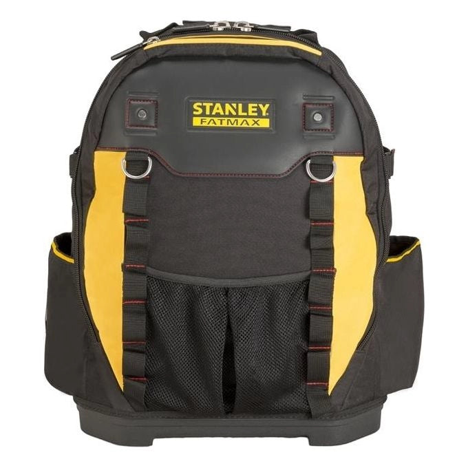 Stanley 1-95-611 FatMax Zaino Porta Utensili Nylon 50 Tasche Spallacci Imbottiti Base Impermeabile colore Nero