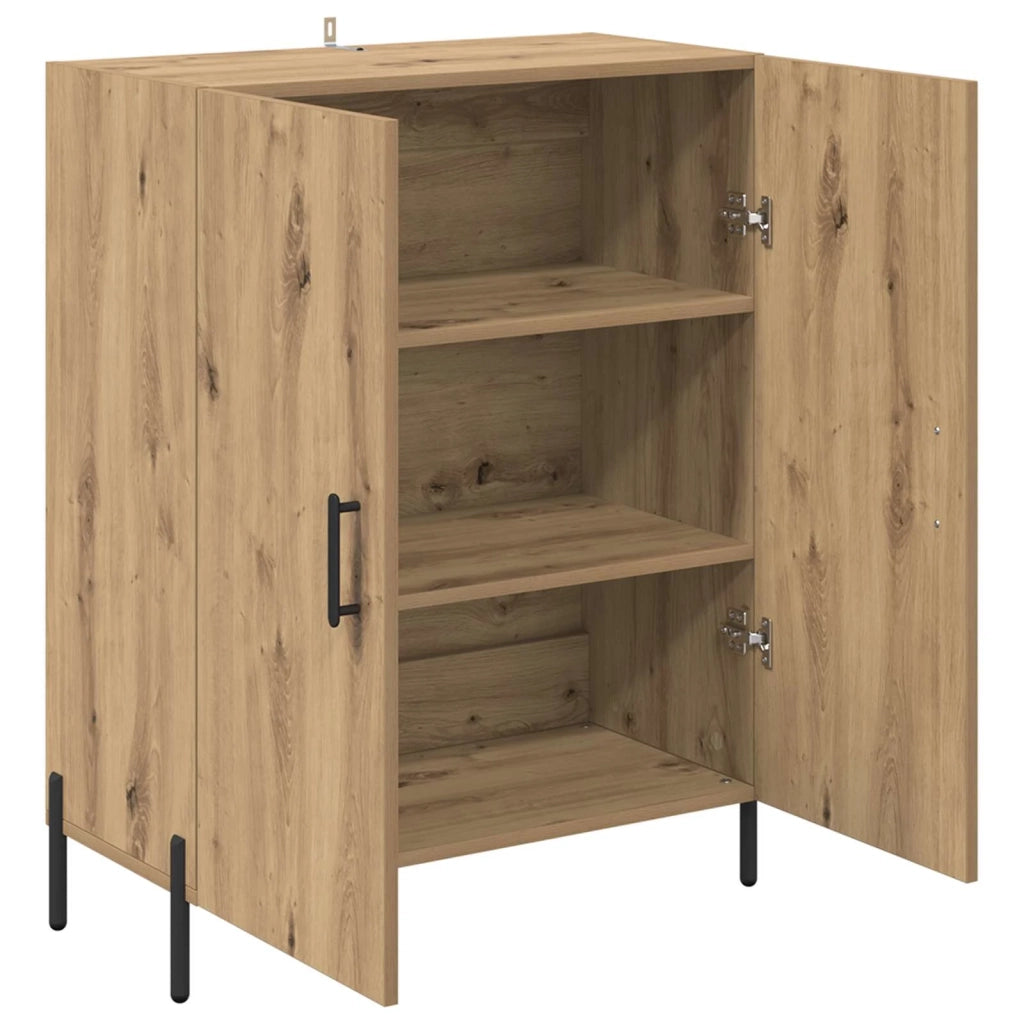 Credenza Rovere artigianale 69,5 x 34 x 90 cm Legno multistrato 881475