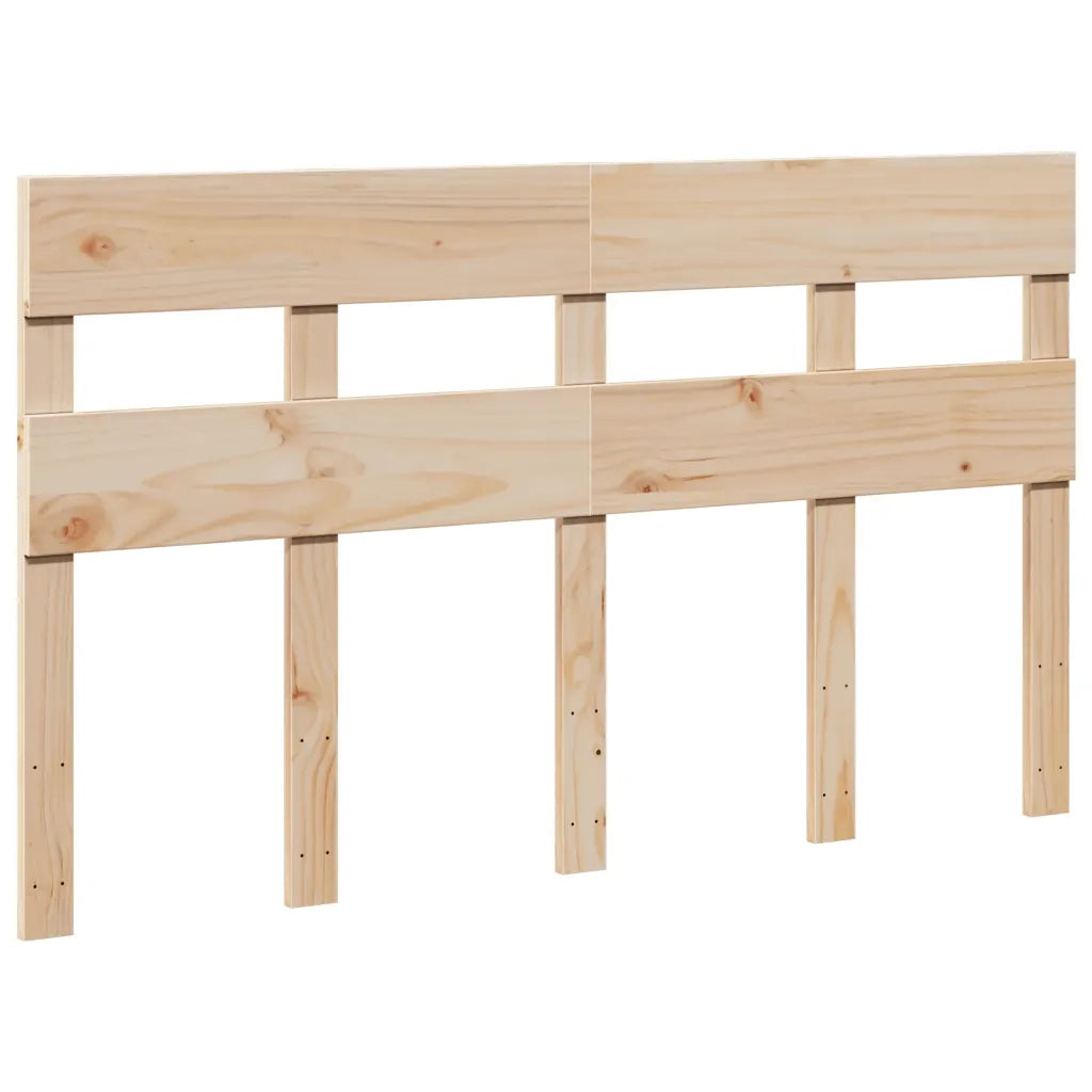 Letto senza Materasso 120x200 cm in Legno Massello di Pino