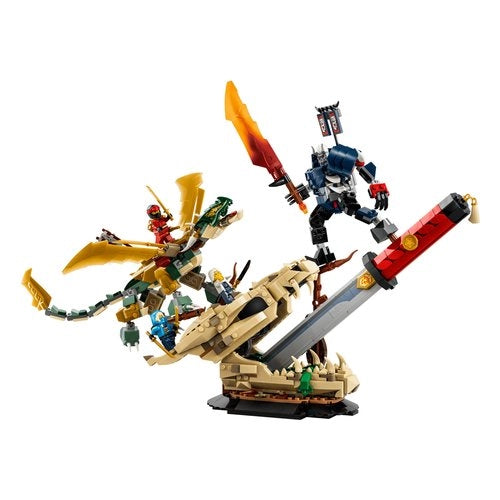 Costruzioni lego 71871 ninjago battaglia alla lama del drago