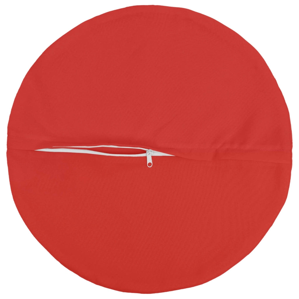 Cuscino 6 pz HEERLEN Rosso Ø 40 cm Poliestere 929170