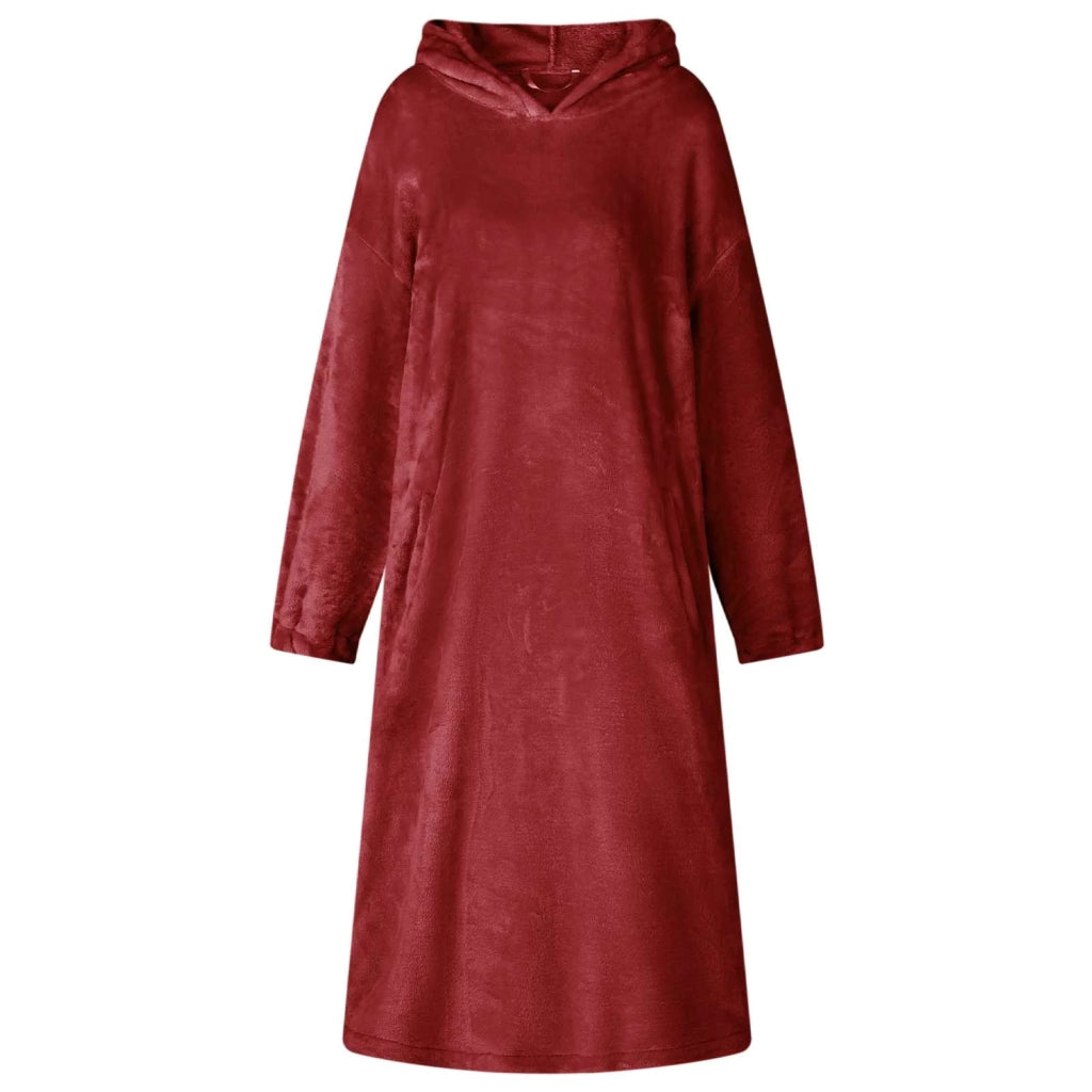 Felpa coperta Rosso Bordeaux l Flanella 42017172