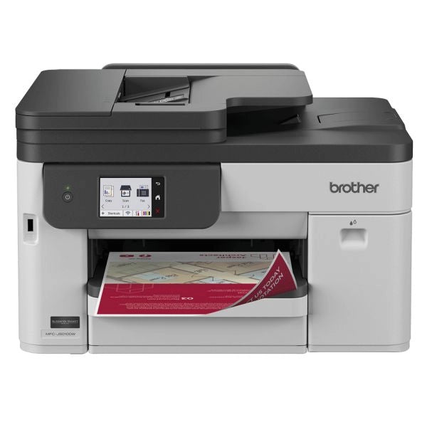 Multifunzione brother ink mfcj5010dw a4 28ppm 250ff fax adf duplex in stampa lan wifi - inbox: 450pg colori 700pg b/n - MFCJ5010DWRE1