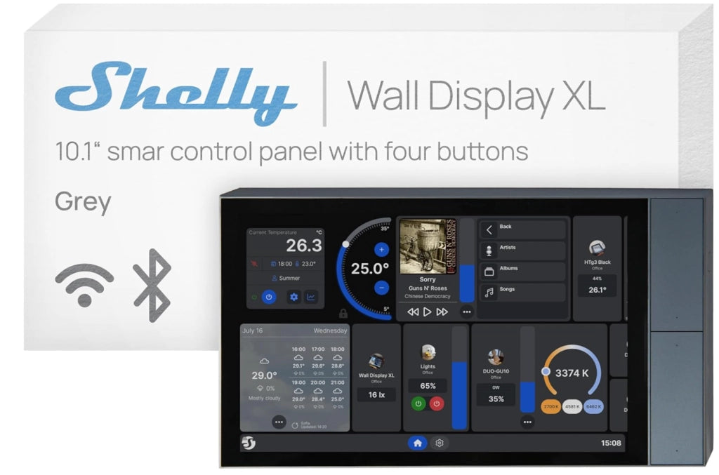 Shelly Wall Display XL Silver